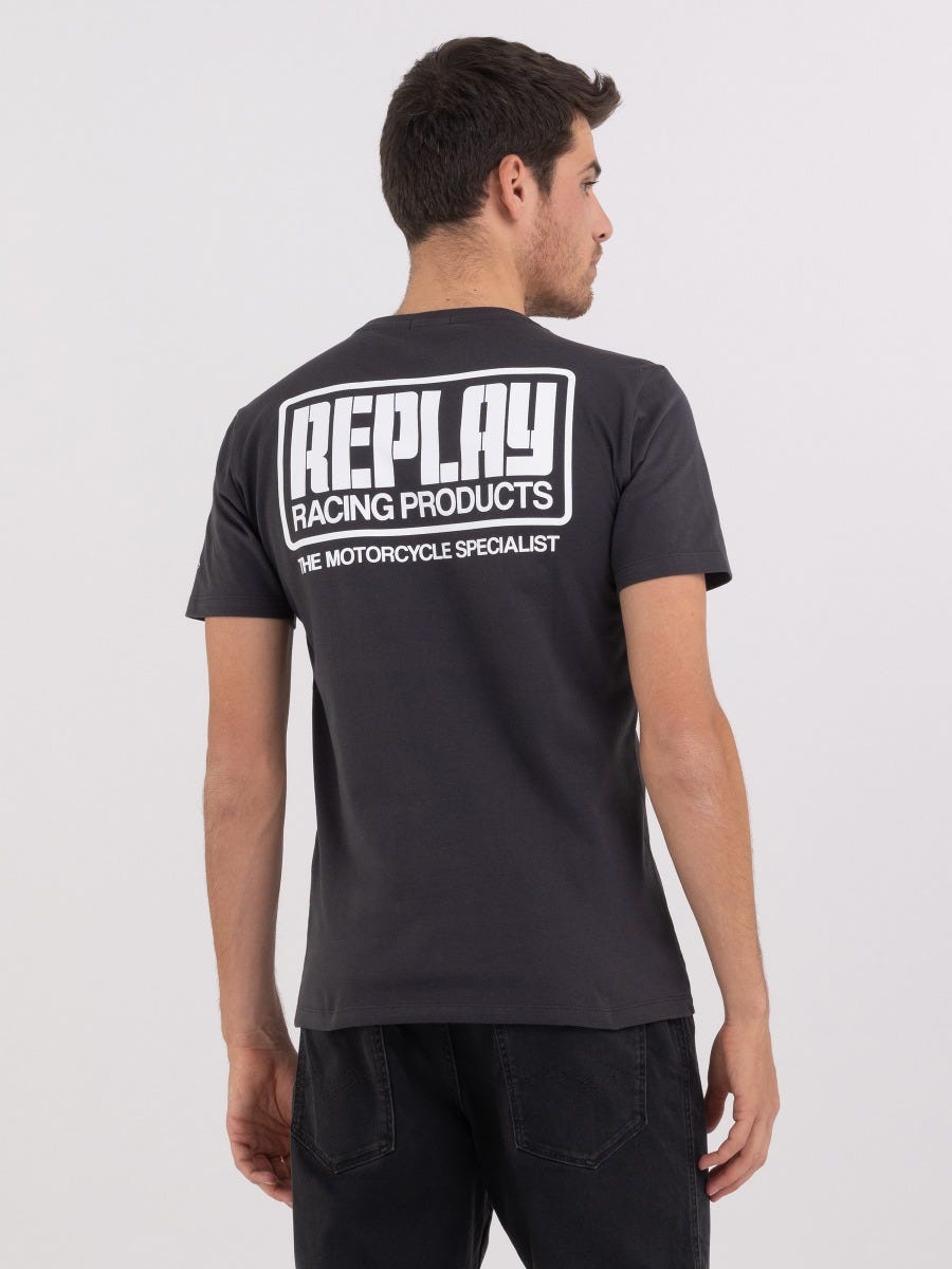Logo Printed Medium Fit Jersey T-shirt
